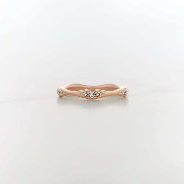 Sweet Pea Diamond Eternity Band