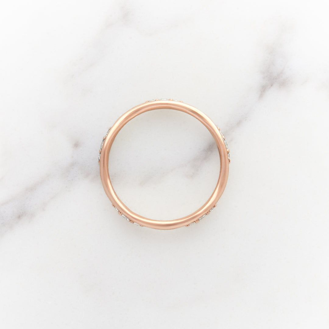 Sweet Pea Diamond Eternity Band
