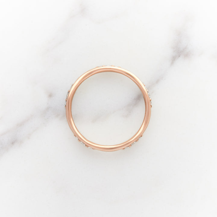 Sweet Pea Diamond Eternity Band