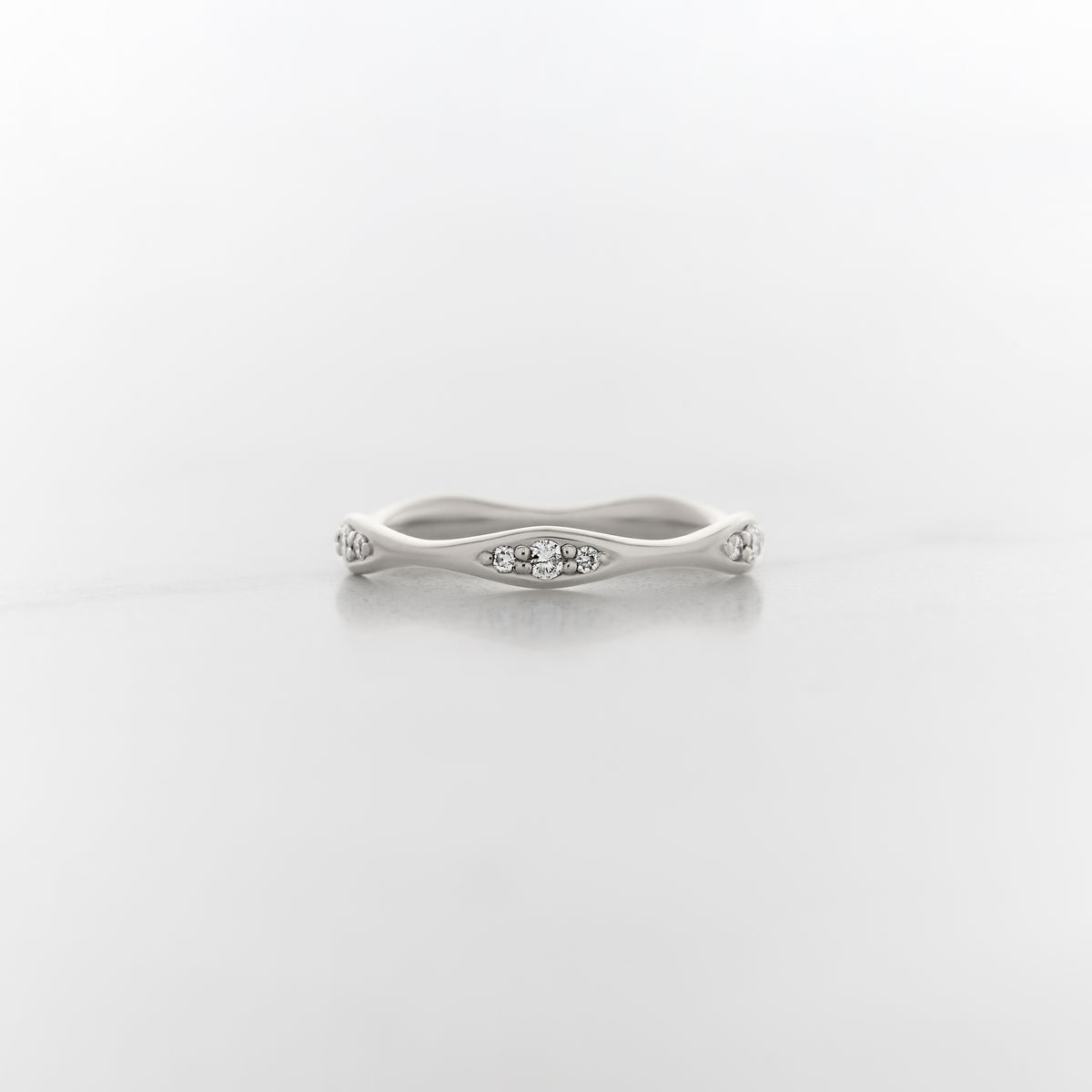 Sweet Pea Diamond Eternity Band