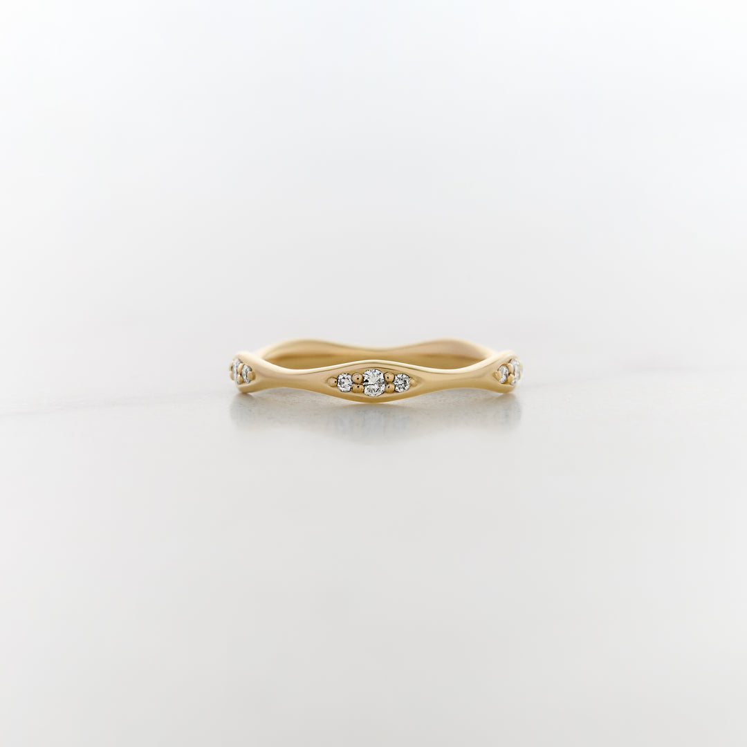 Sweet Pea Diamond Eternity Band