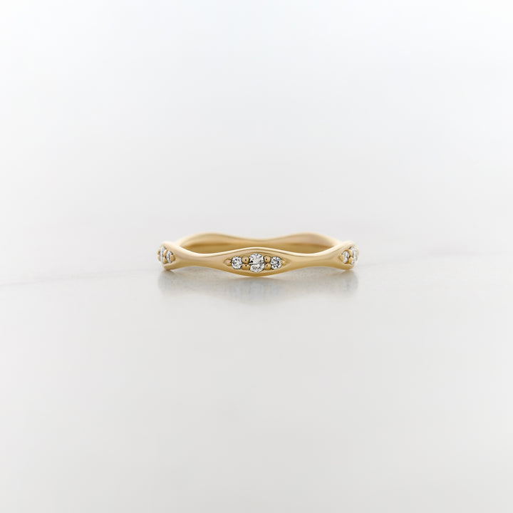 Sweet Pea Diamond Eternity Band