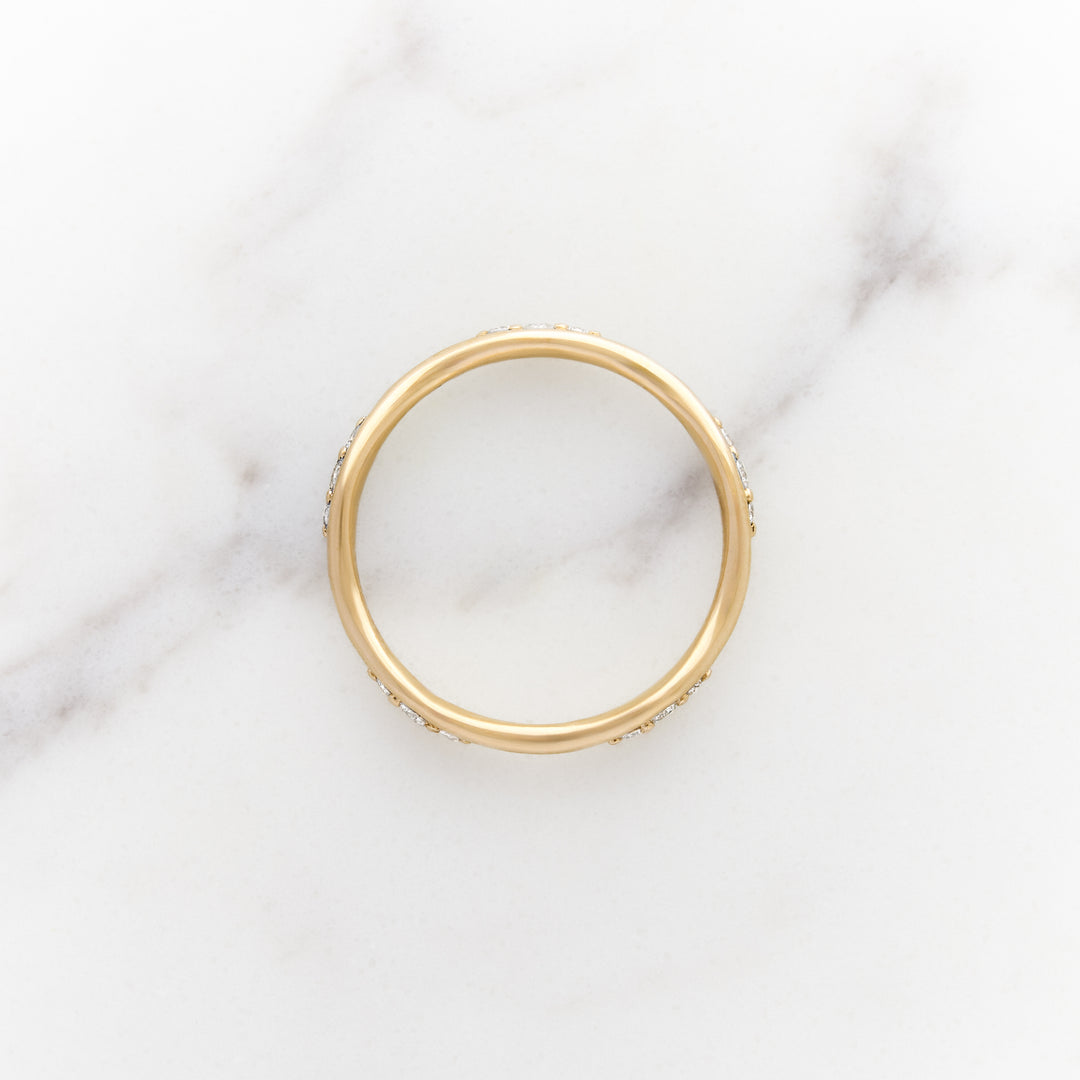 Sweet Pea Diamond Eternity Band