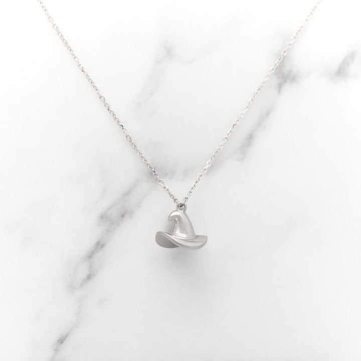 Gold Witch Hat Charm or Necklace