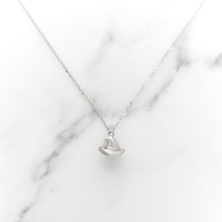Gold Witch Hat Charm or Necklace