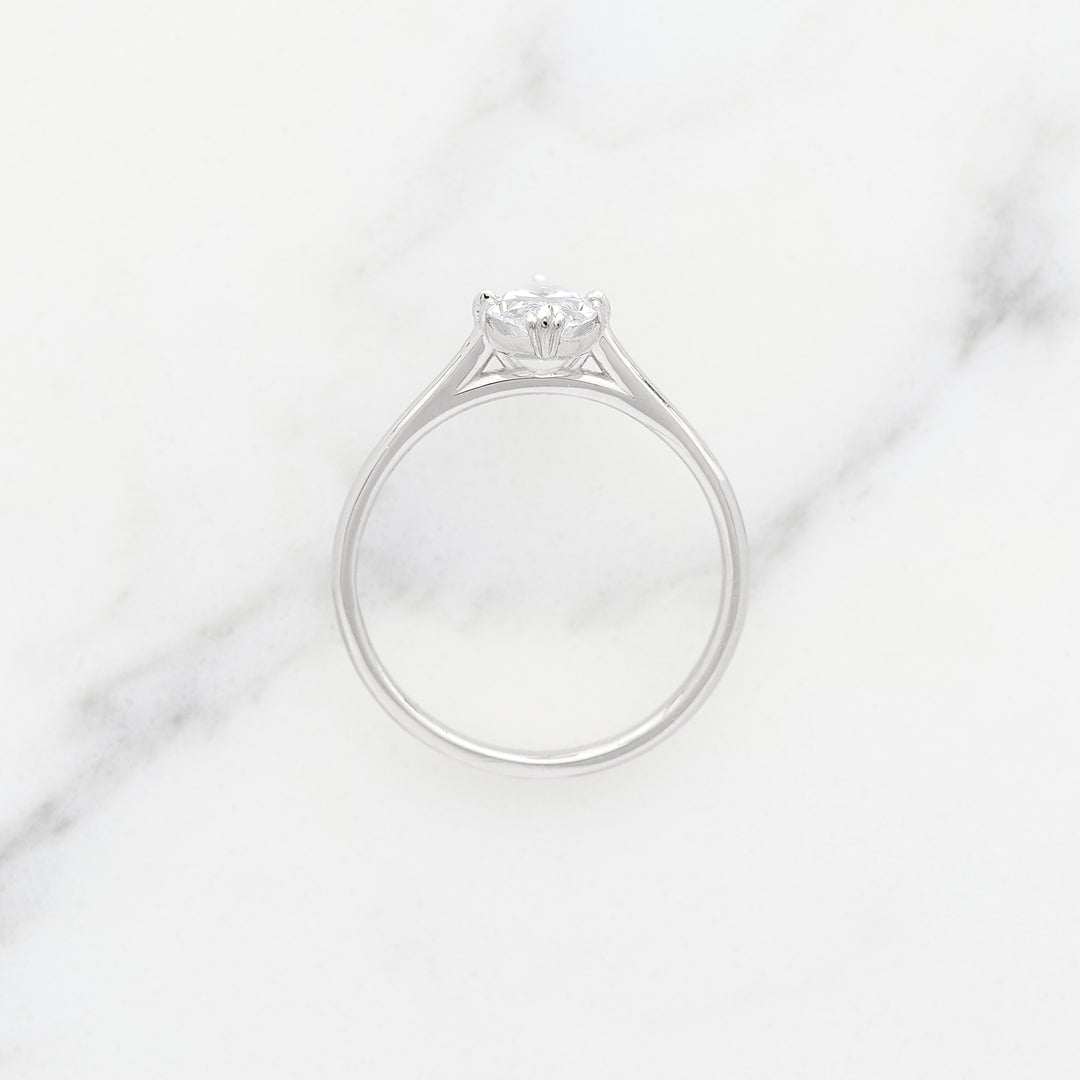 Tulip Marquise Solitaire