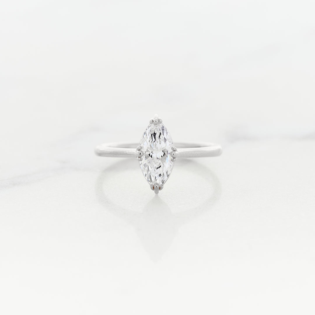 Tulip Marquise Solitaire