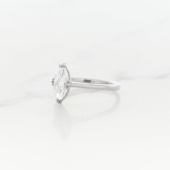 Tulip Marquise Solitaire