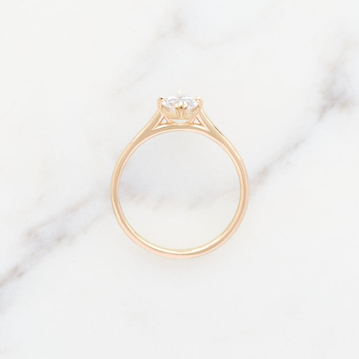 Tulip Marquise Solitaire
