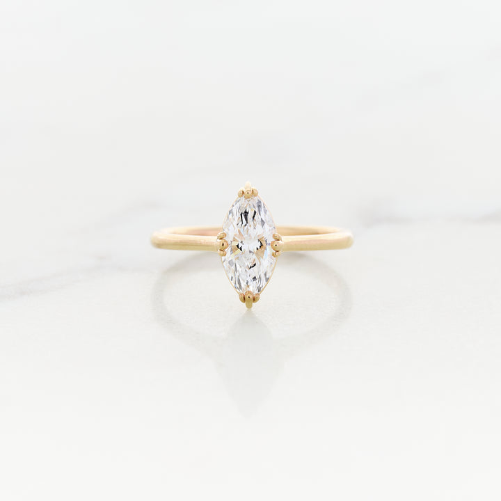 Tulip Marquise Solitaire