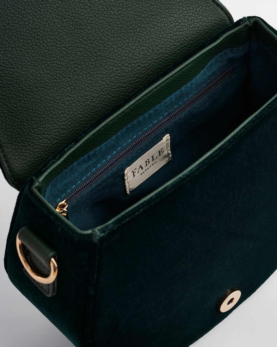 Fable Badger Embroidered Saddle Bag