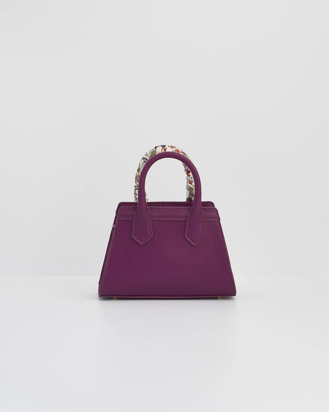 Fable Floral Engravings Mini Plum Tote