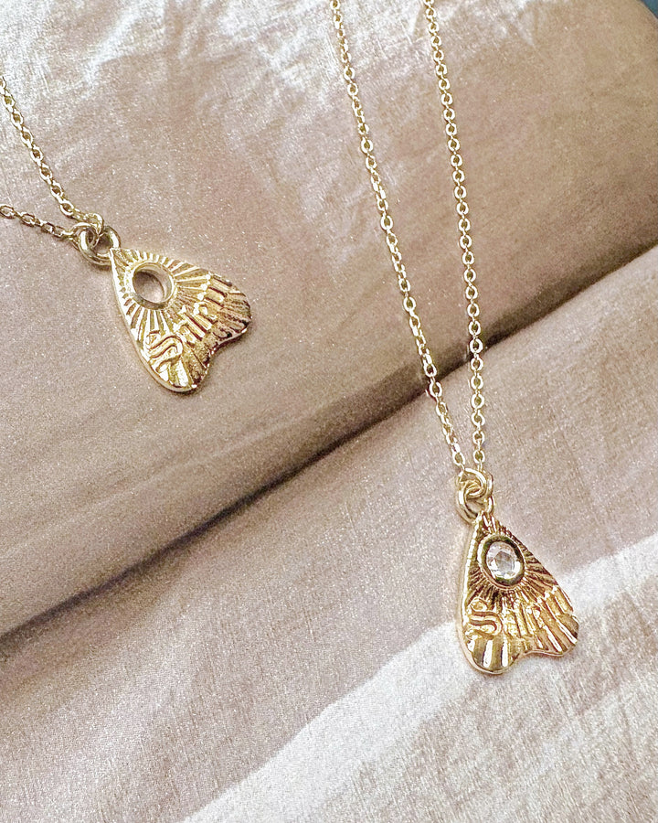 Gold Salem Planchette Necklace