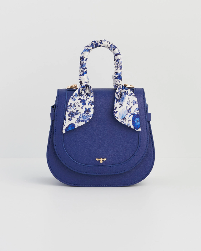 Fable Floral Ditsy Midi Top Handle Saddle Bag