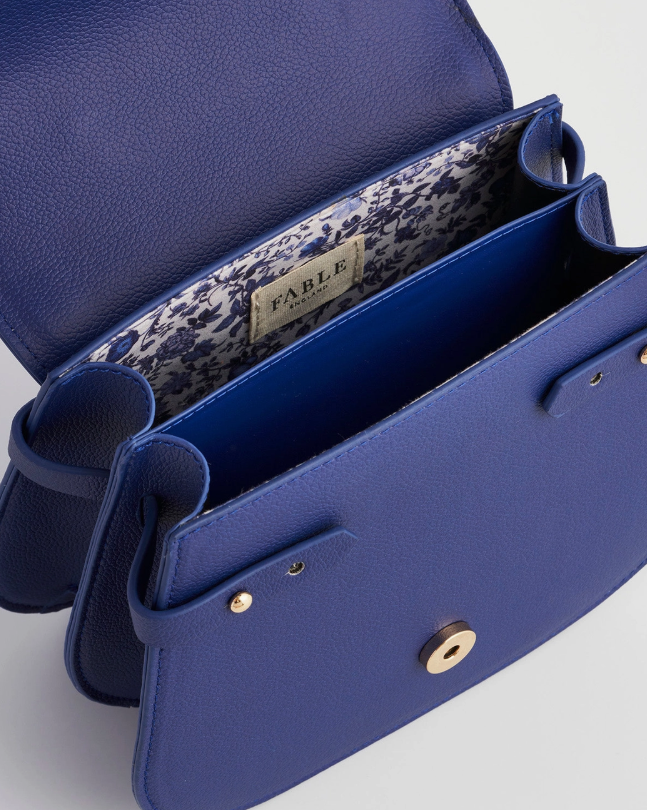 Fable Floral Ditsy Midi Top Handle Saddle Bag