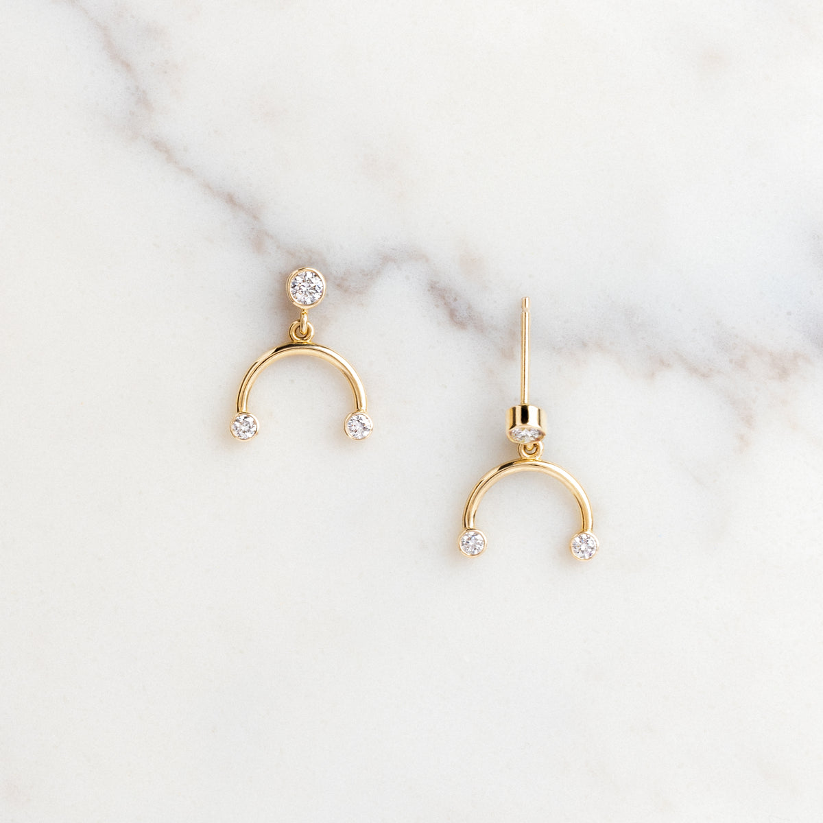 Diamond Mobile Earrings