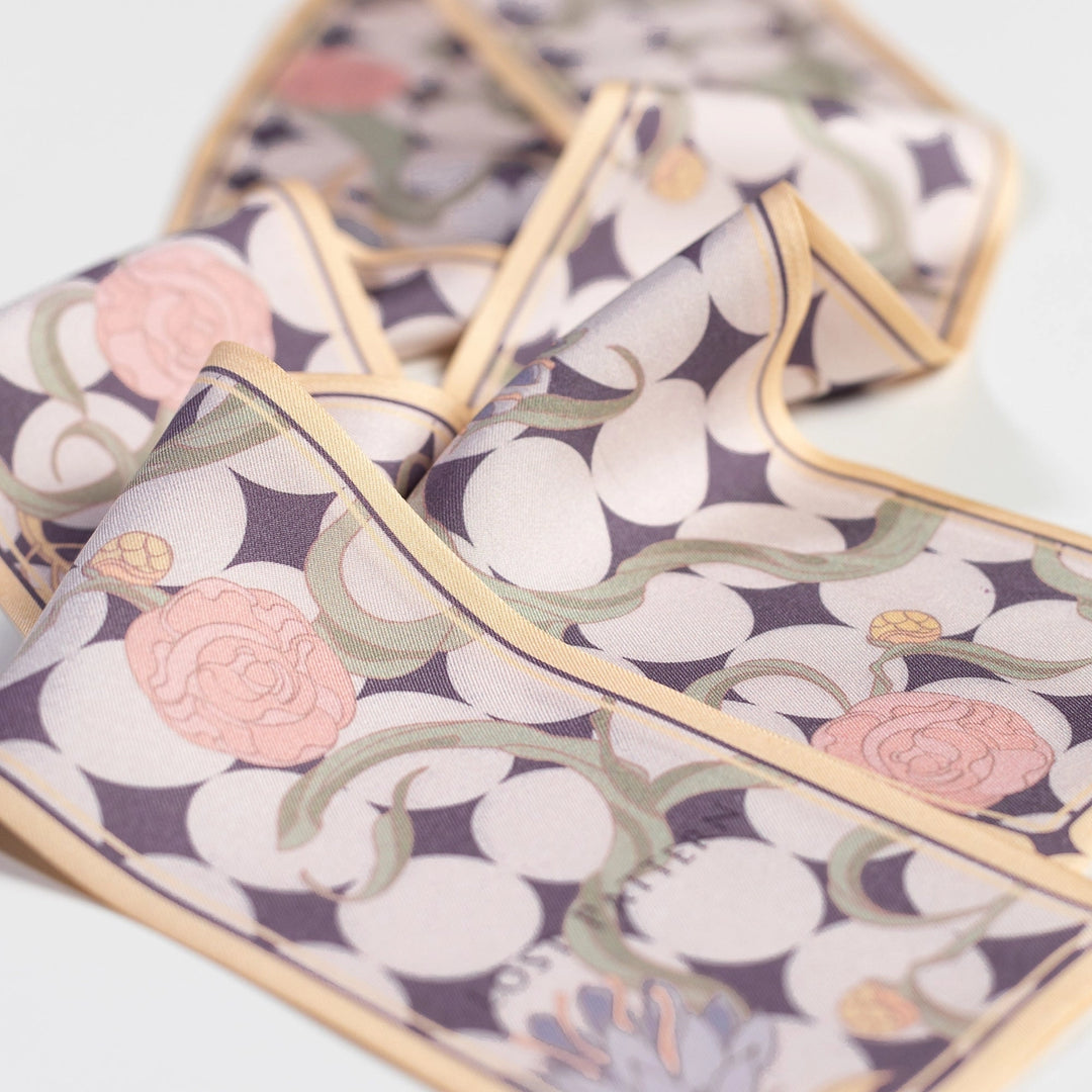 Dream Silk Twilly Scarf - Yellow