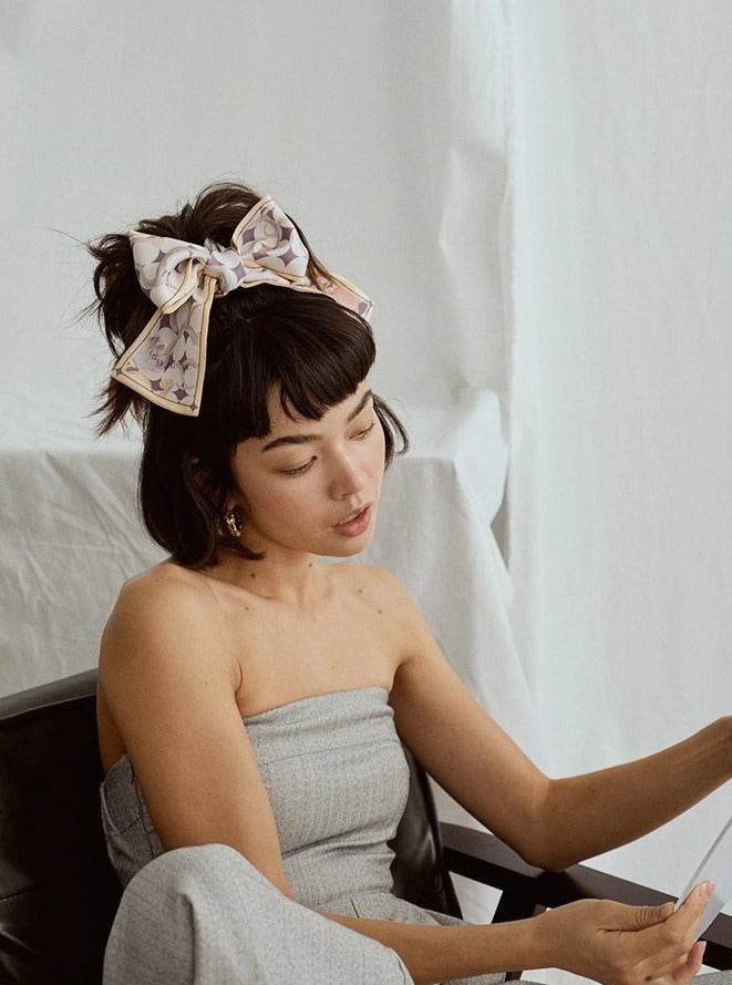 Dream Silk Twilly Scarf - Yellow