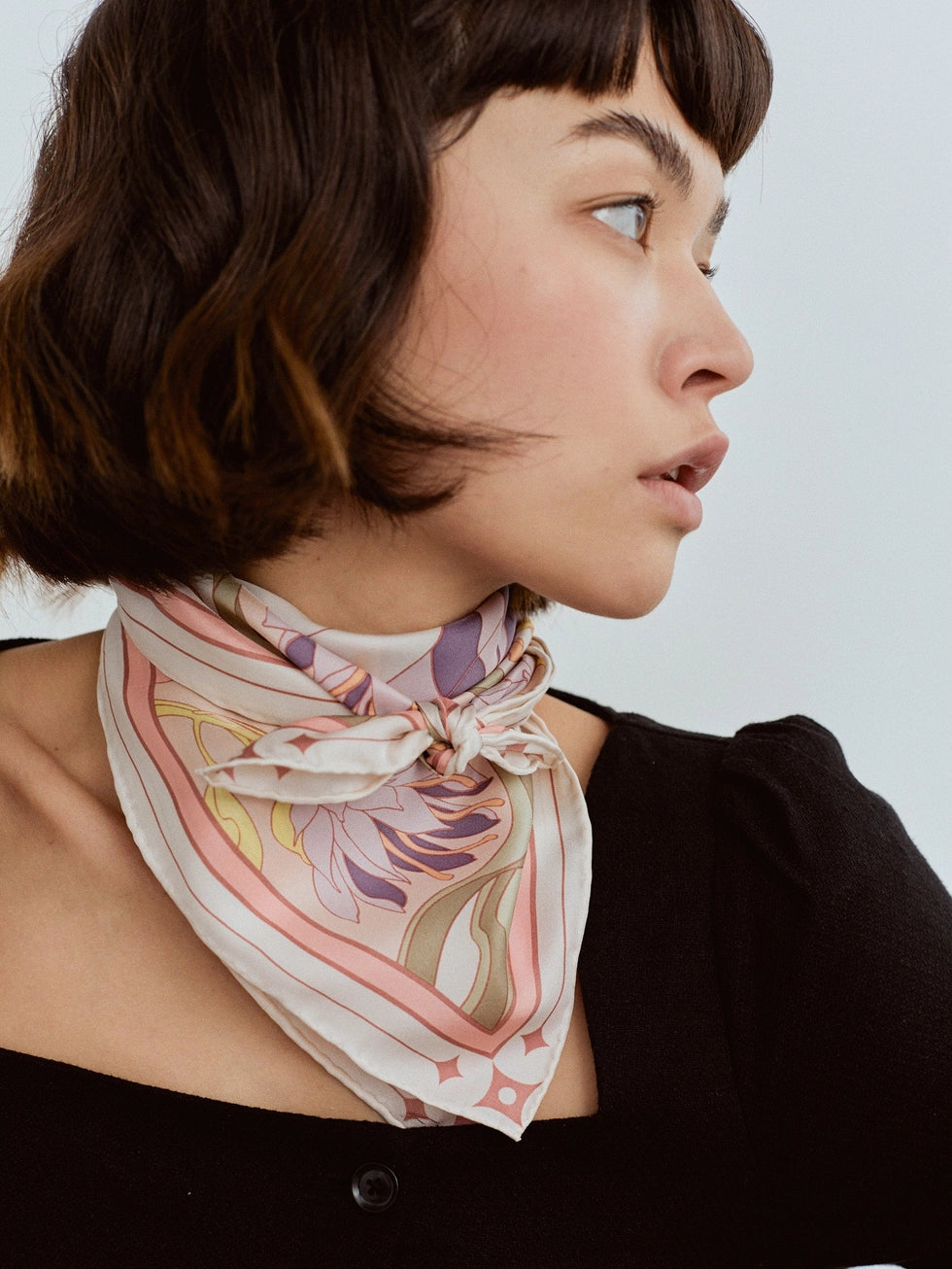 The Dreamer Bandana Silk Scarf