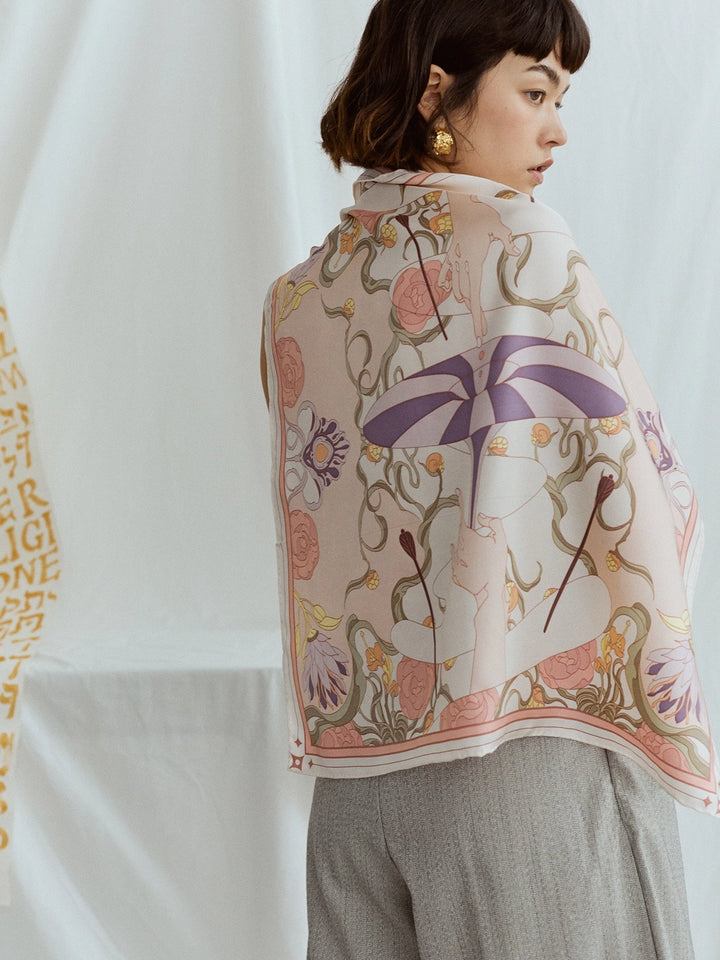 The Dreamer Bandana Silk Scarf