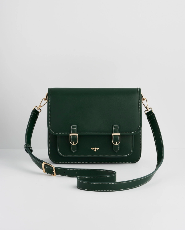 Fable Catherine Rowe Into The Woods Green Satchel