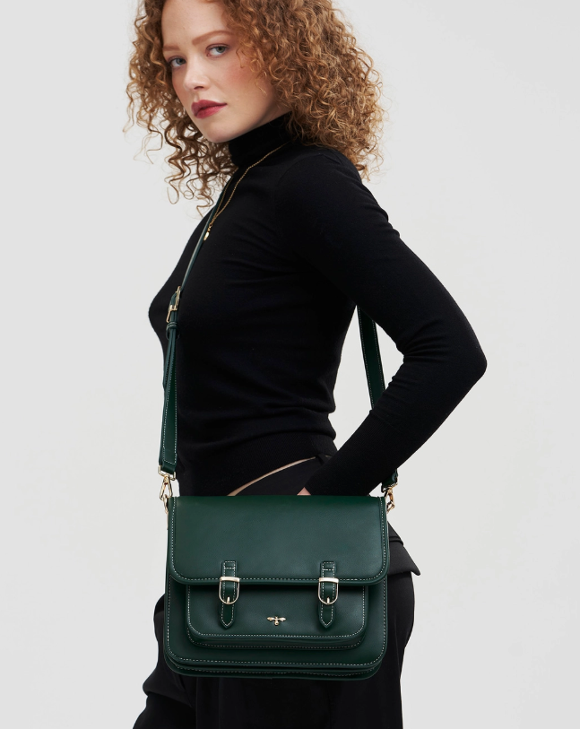 Fable Catherine Rowe Into The Woods Green Satchel