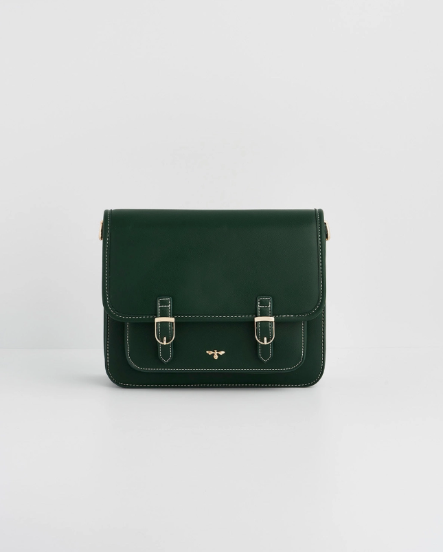Fable Catherine Rowe Into The Woods Green Satchel