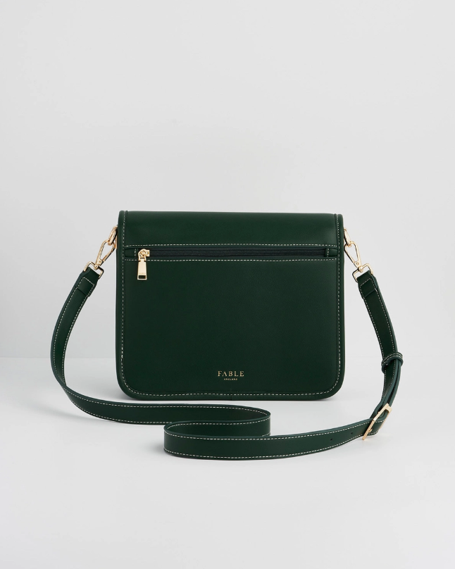 Fable Catherine Rowe Into The Woods Green Satchel