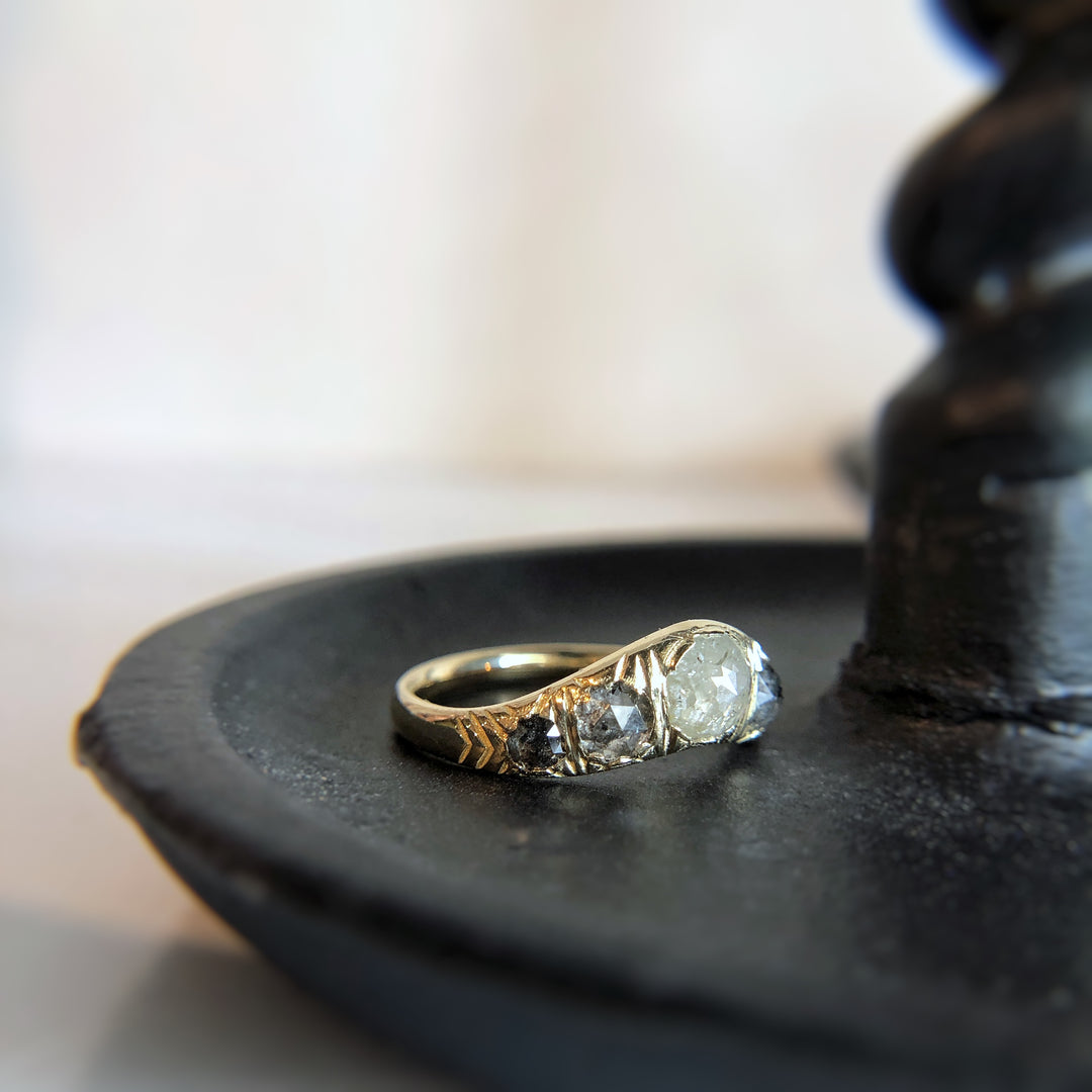 Ombre Galaxy Diamond Ring
