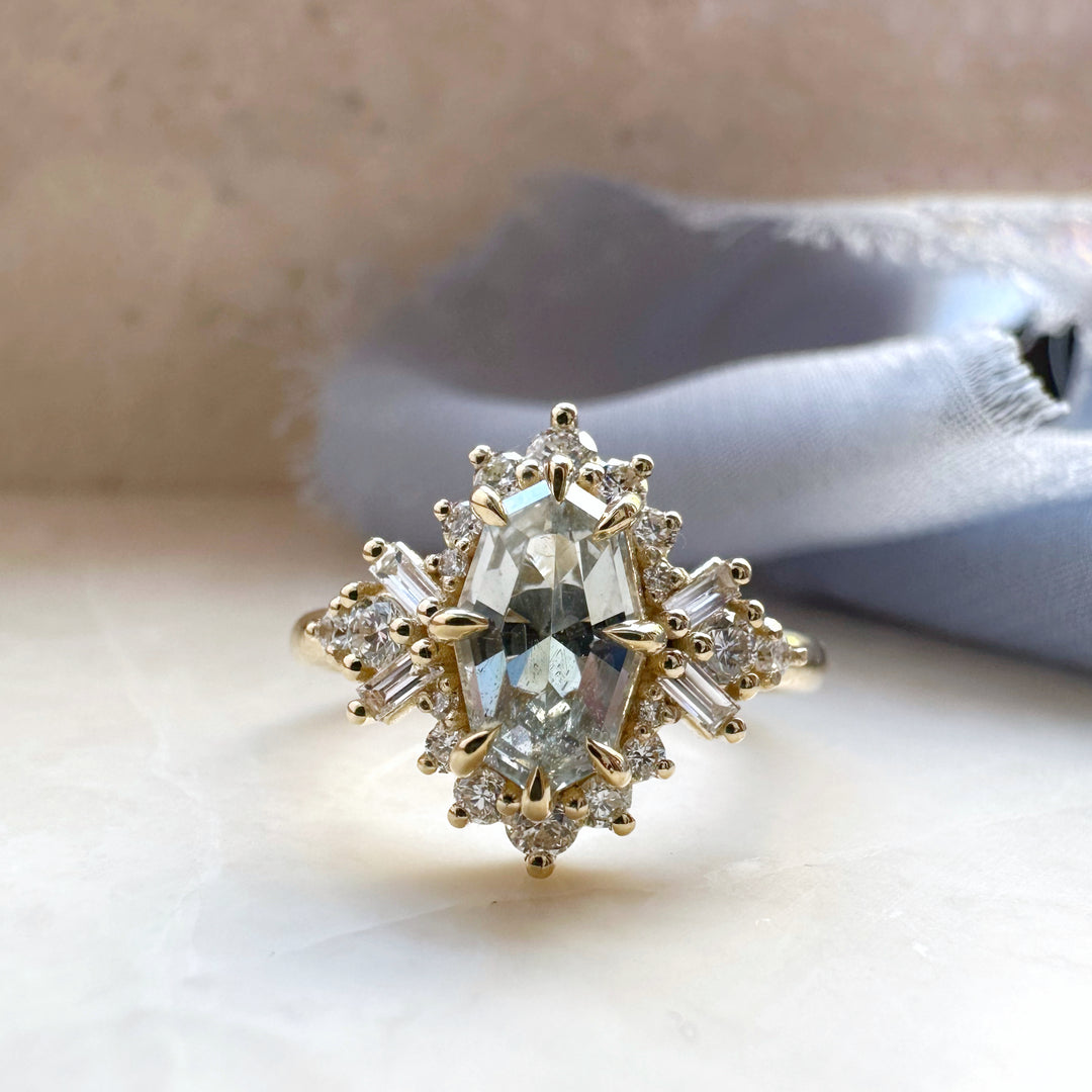 Sage Sapphire in a Custom Halo