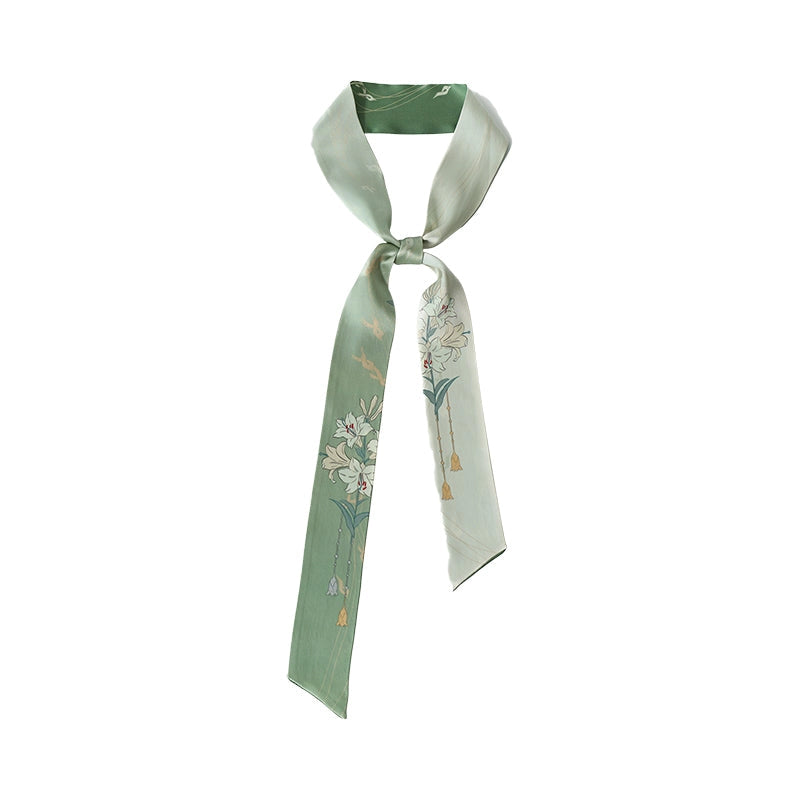 Lily Silk Twilly Scarf