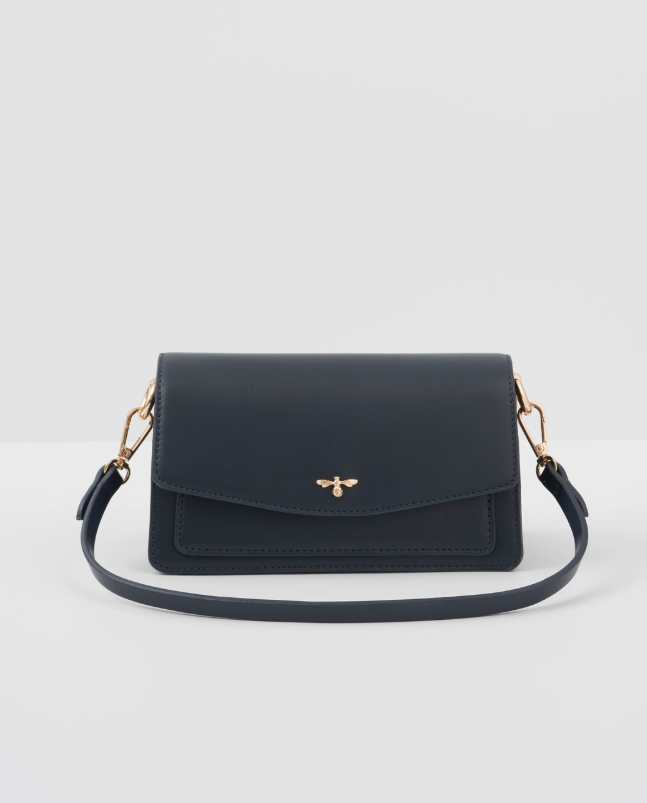 Fable Navy Shoulder Bag