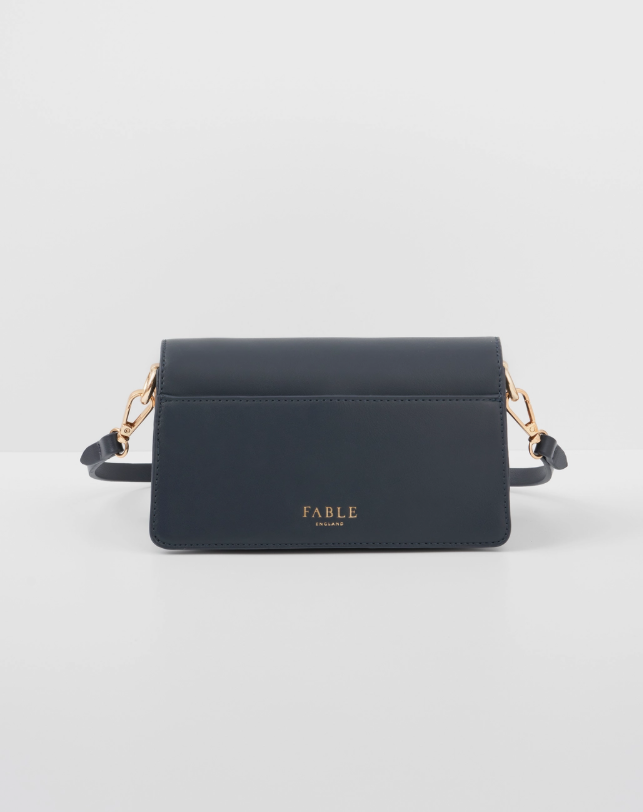 Fable Navy Shoulder Bag