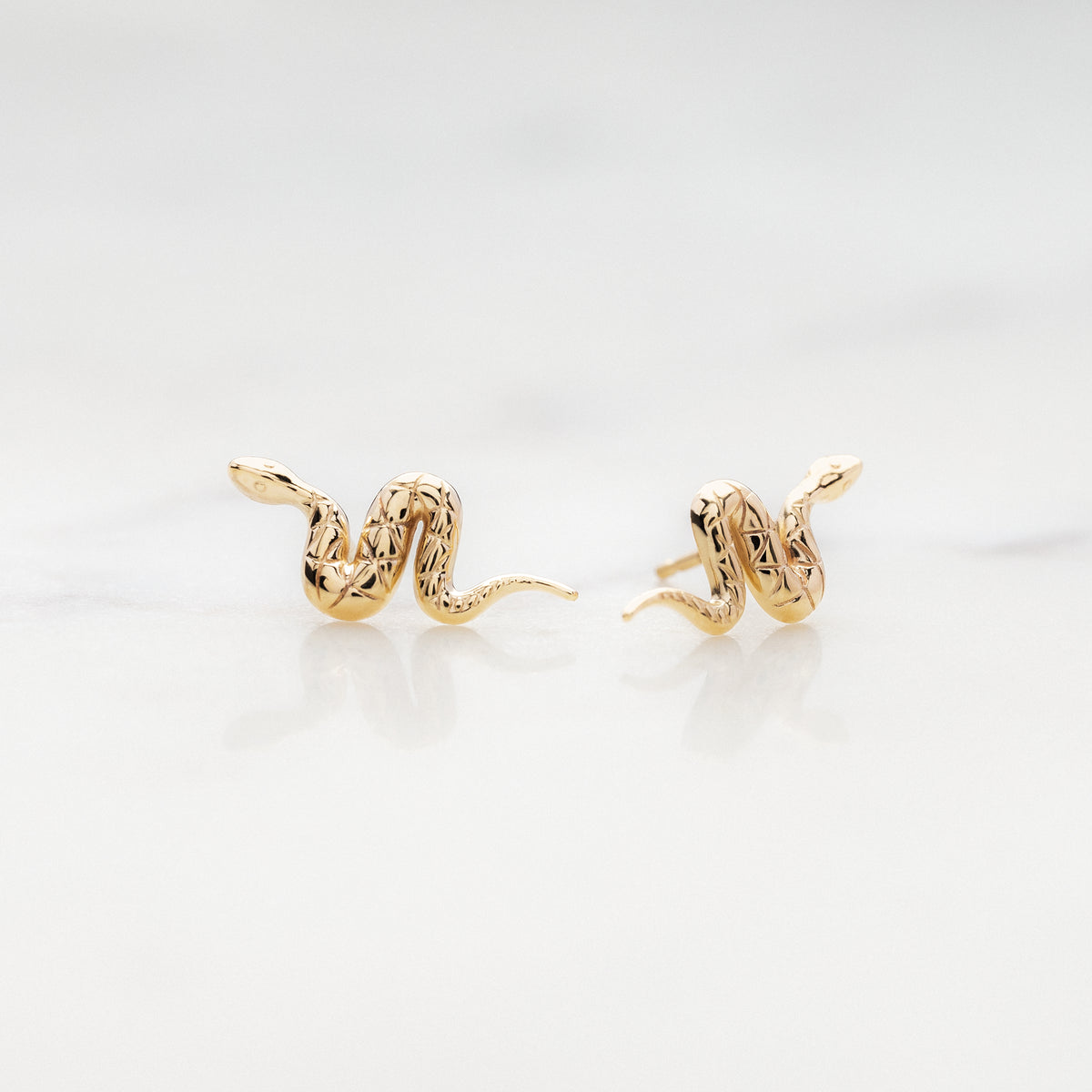 Snake Stud Earrings