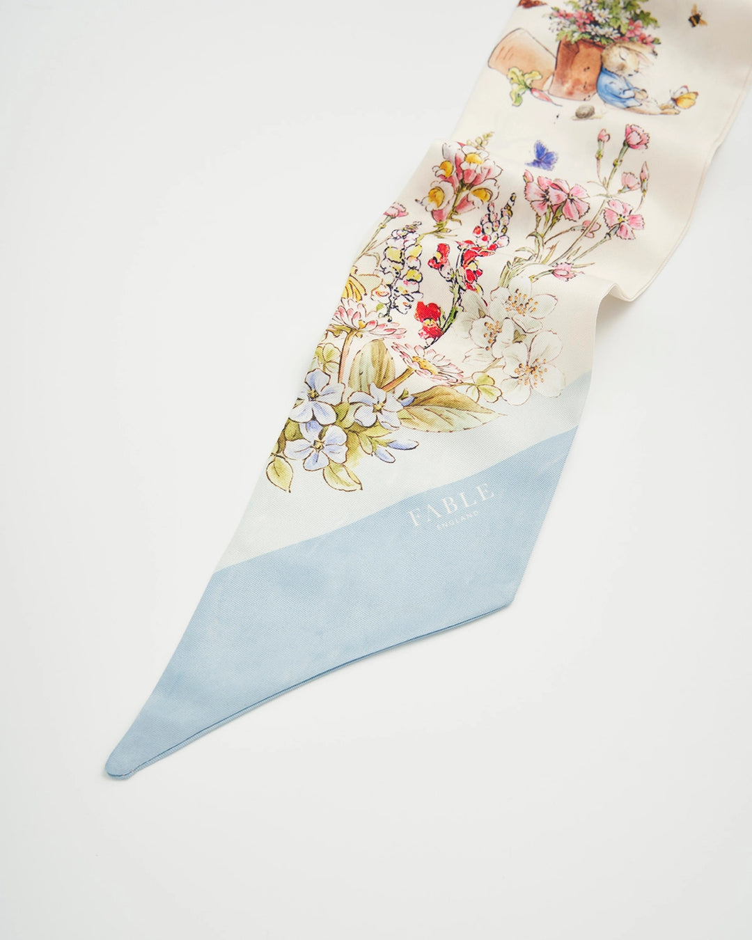 Fable England X Peter Rabbit Cream Twilly