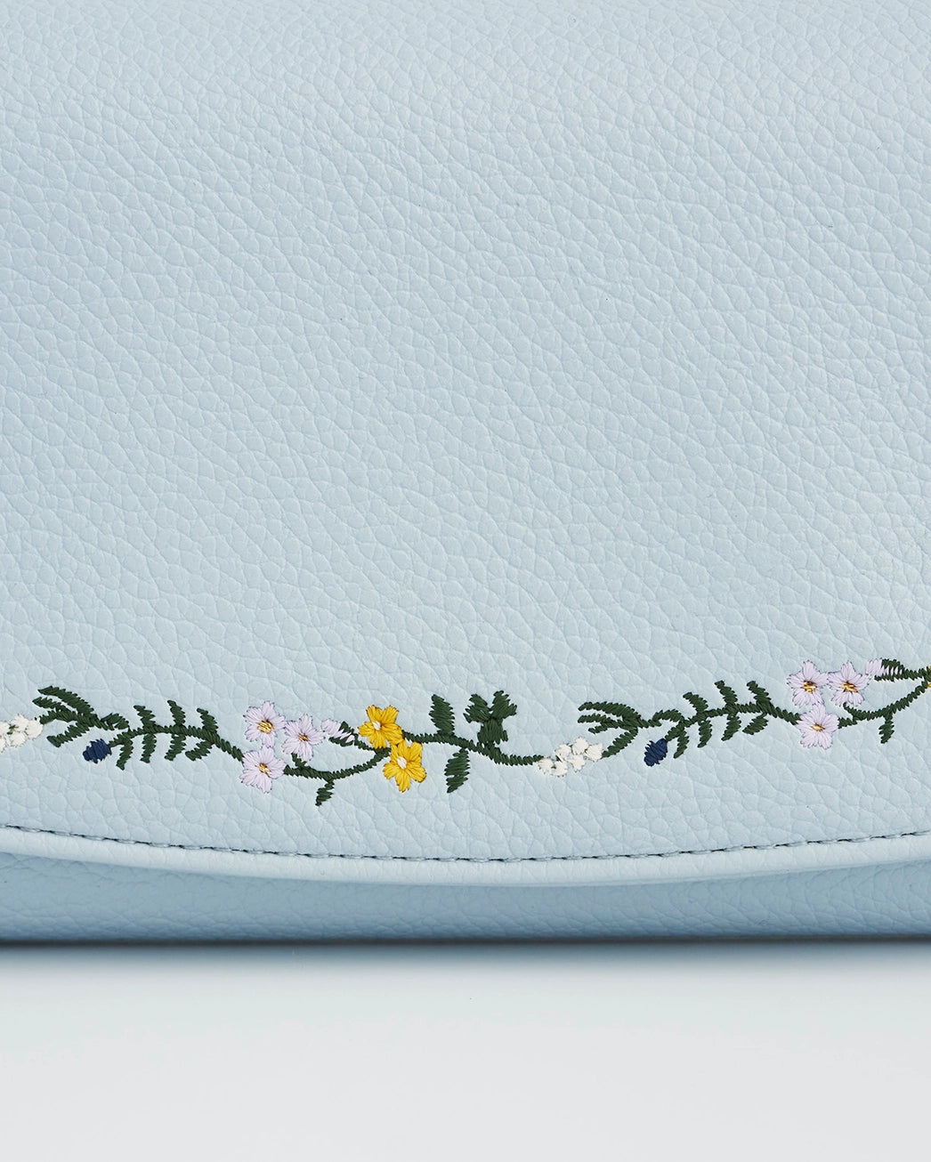 Fable Bird Embroidered Purse
