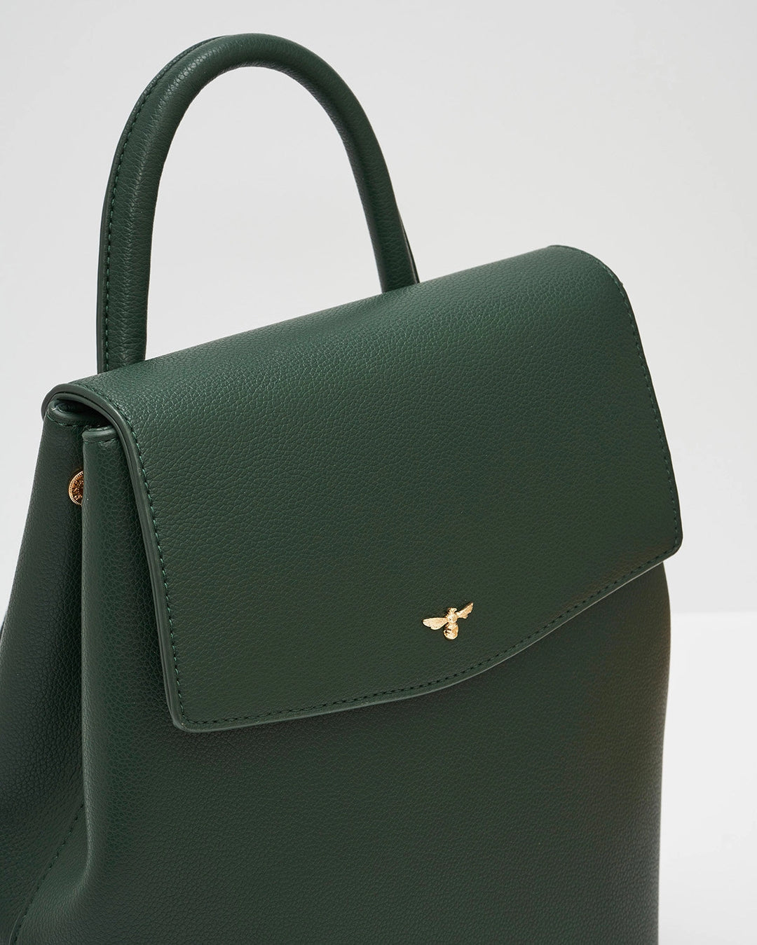 Laura Small Backpack in Forest Green