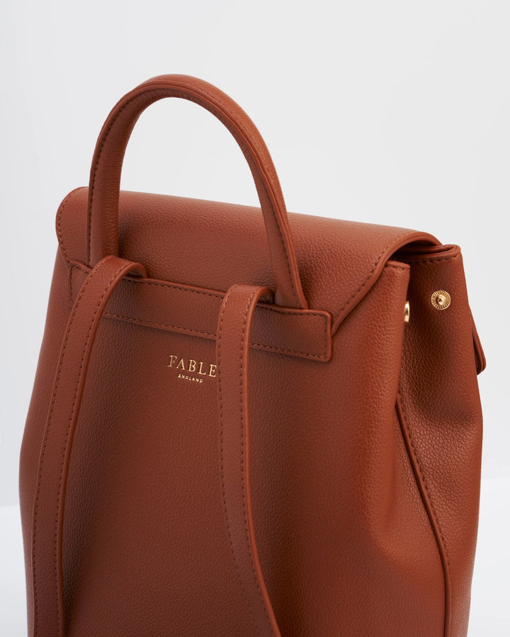 Tan Small Backpack