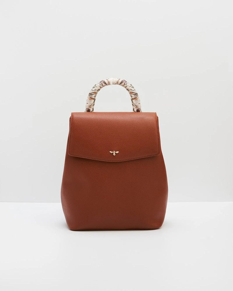 Tan Small Backpack