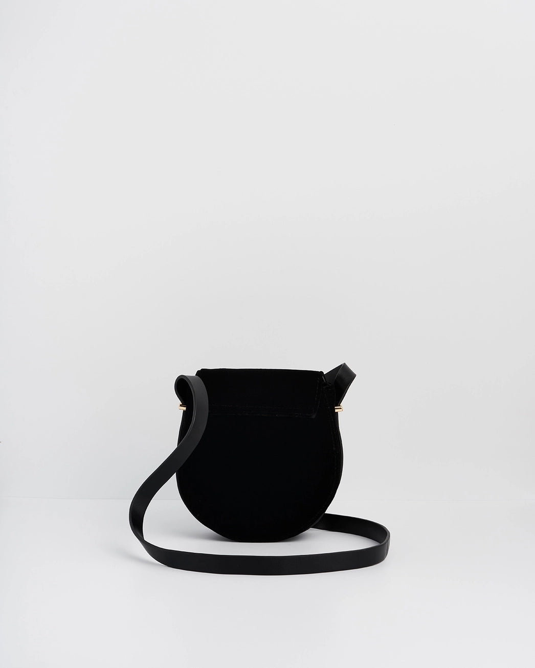 Fable Dove &  Floral Star Velvet Embroidered Saddle Bag