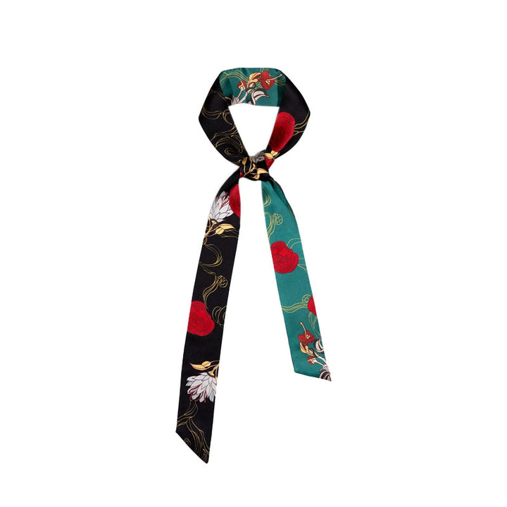 Dream Hunter Silk Skinny Scarf
