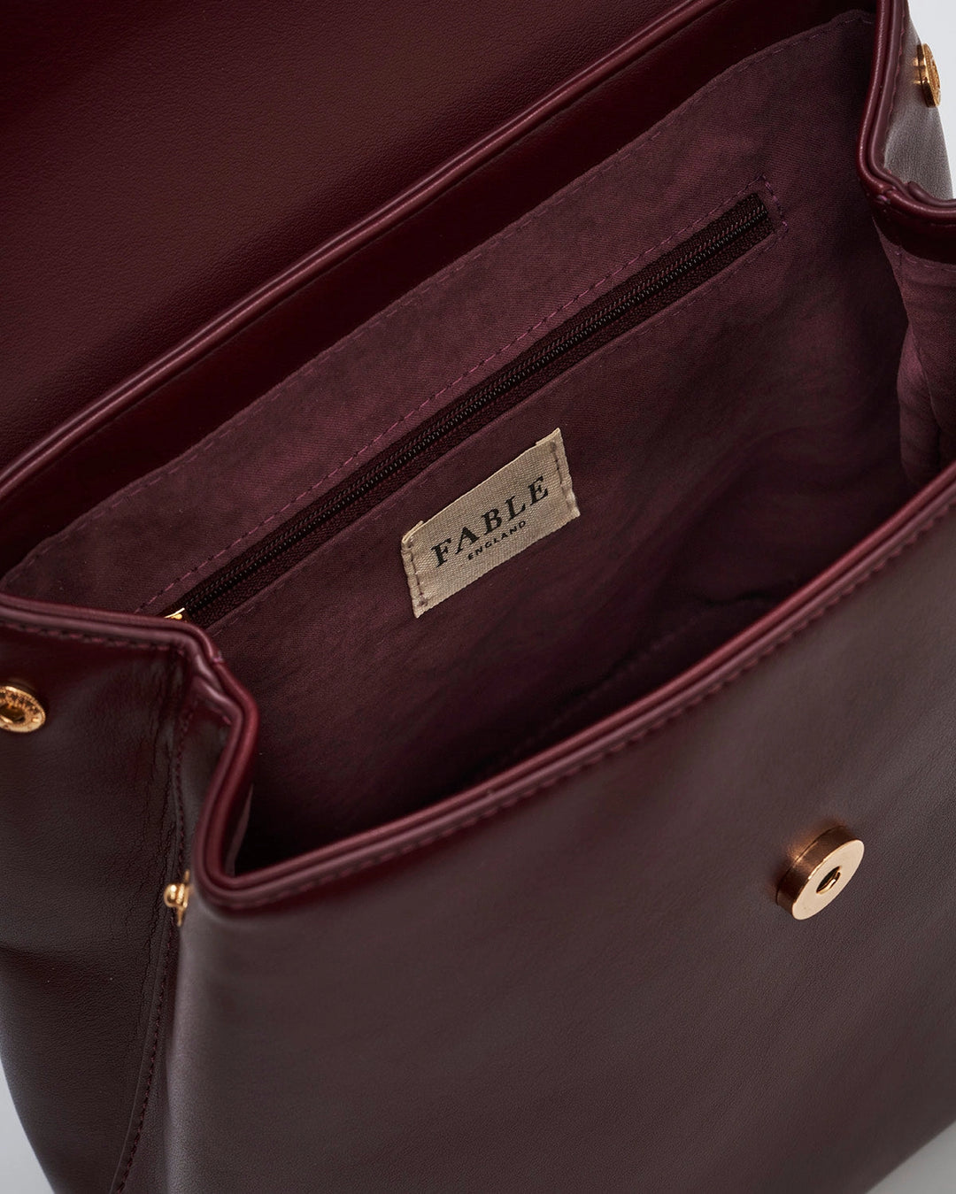 Laura Small Backpack in Burgundy