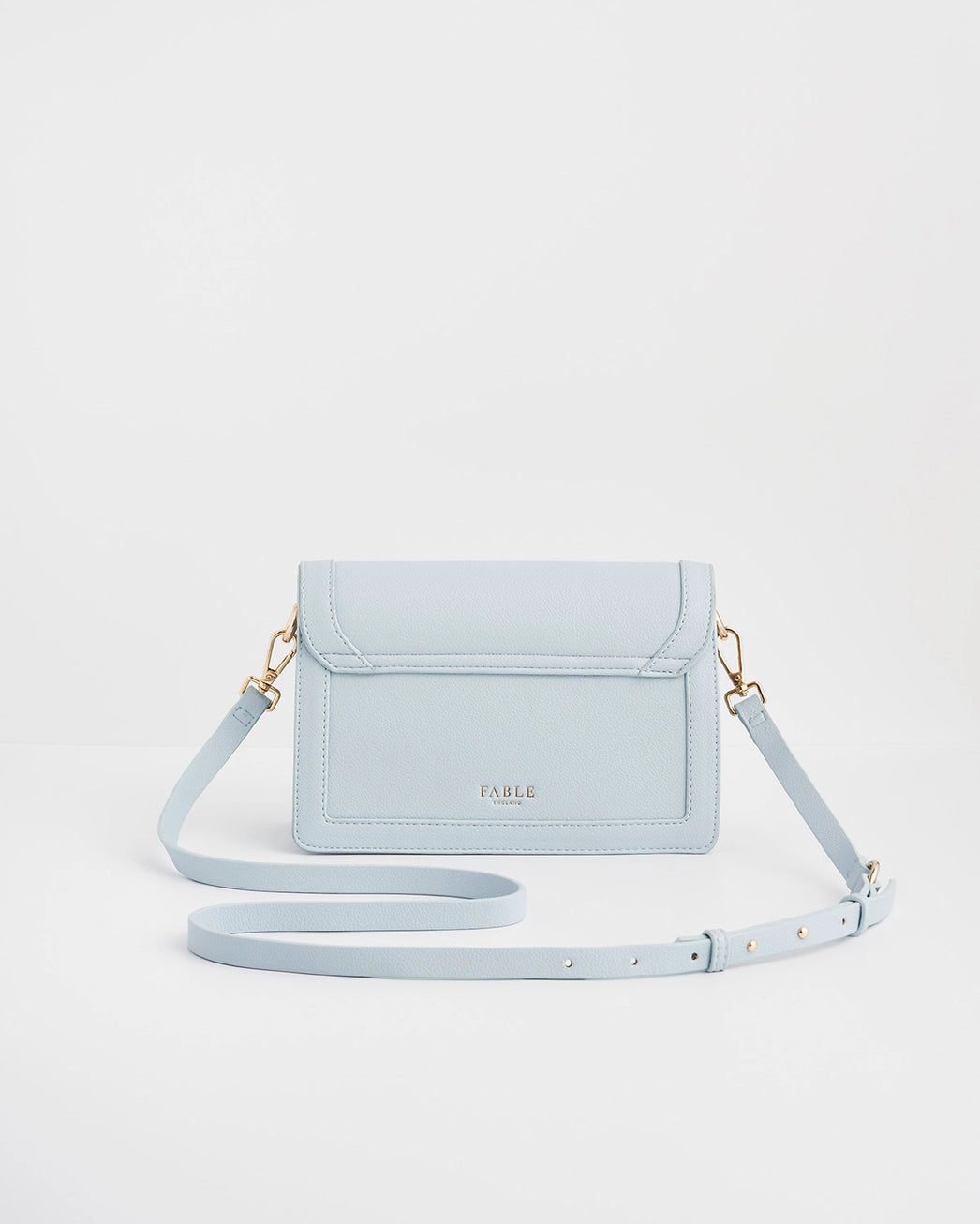 Fable Bird Embroidered Foldover Bag