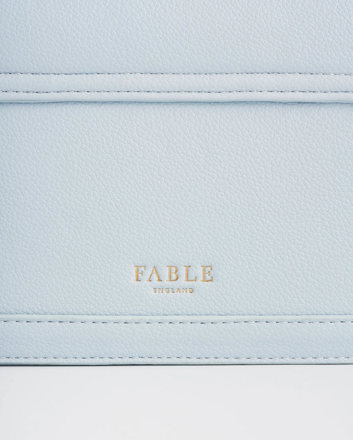 Fable Bird Embroidered Foldover Bag