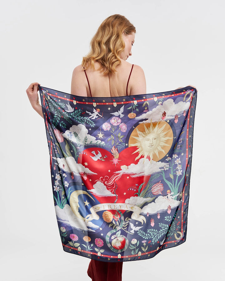 Fable Freya Narrative Square Scarf