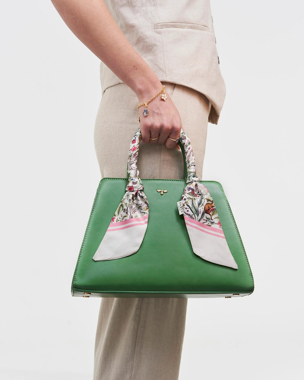 Fable Garden Floral Structured Tote