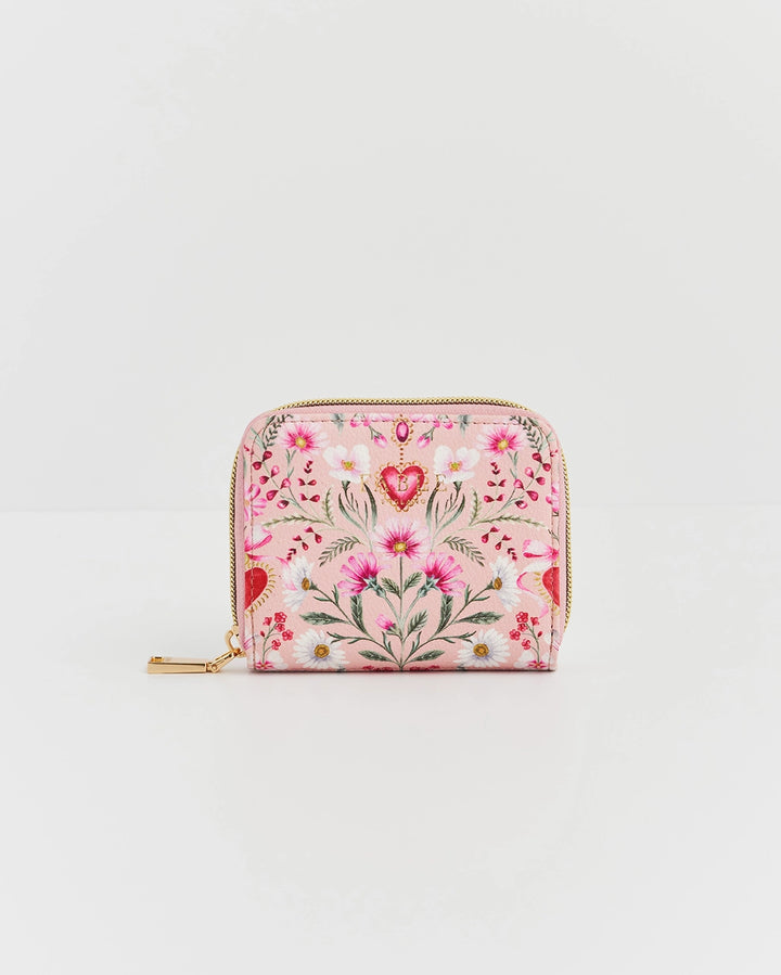 Fable Floral Heart Purse
