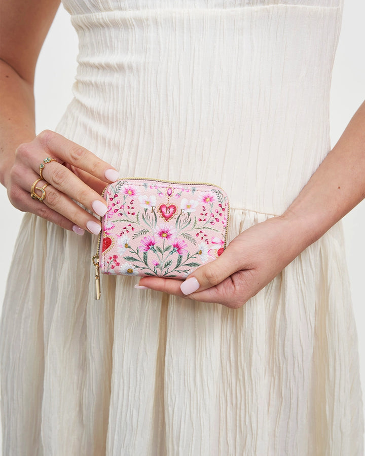 Fable Floral Heart Purse
