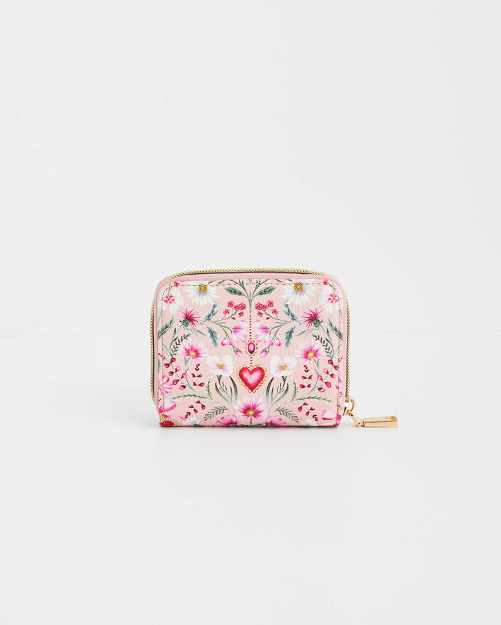Fable Floral Heart Purse