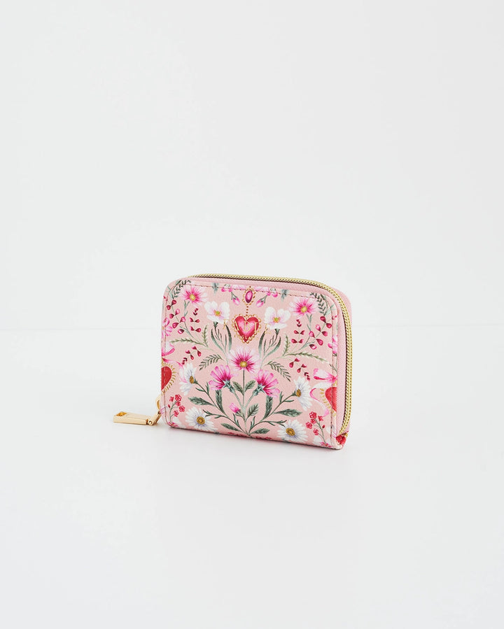 Fable Floral Heart Purse